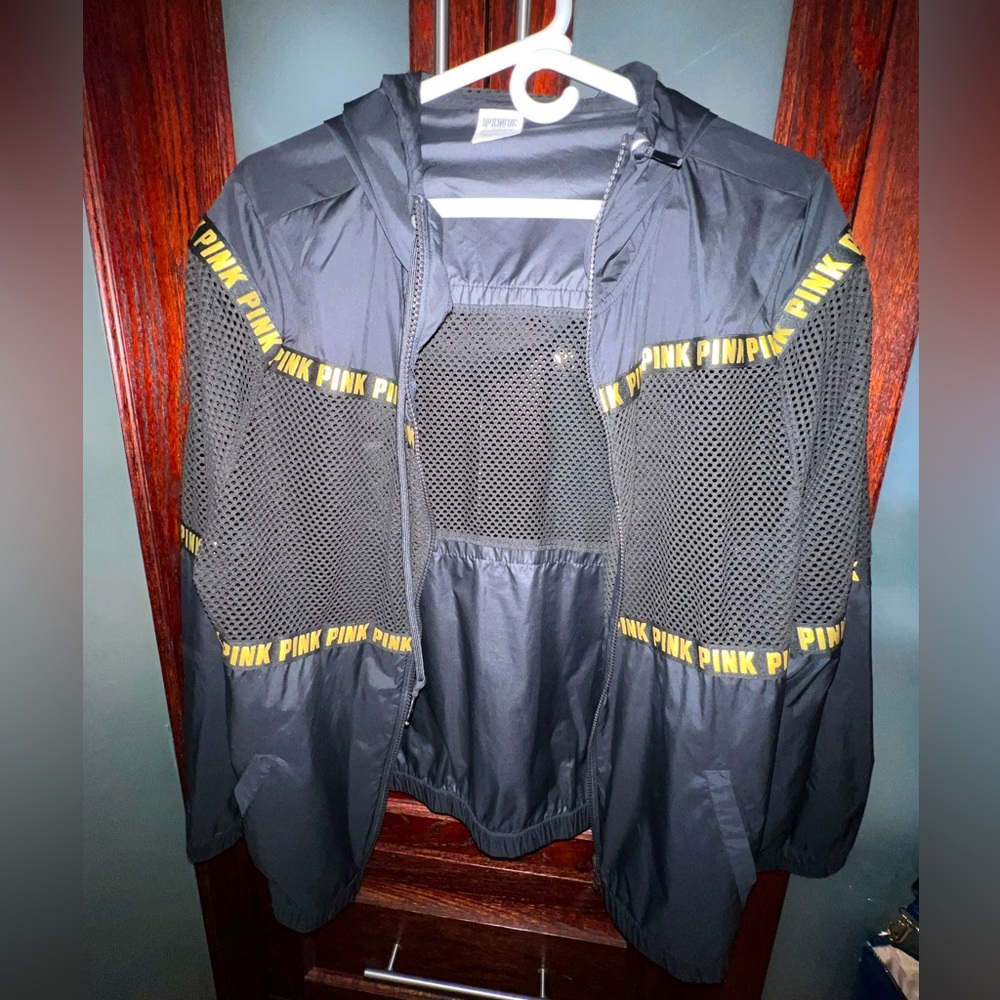 PINK WORKOUT MESH JACKET